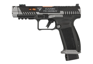 Canik TTI Combat 9mm Smoke 21+1 Optics Ready Slide Cut