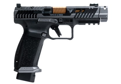 Canik TTI Combat 9mm Smoke 21+1 Optics Ready Slide Cut