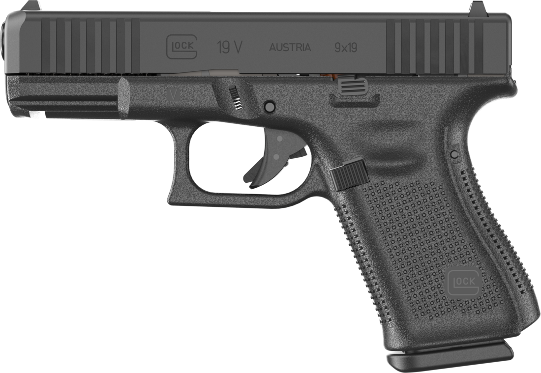 Glock G19 V 9mm 15+1 4.0" FS # 3-15Rd Mags| Front Serrations 9mm