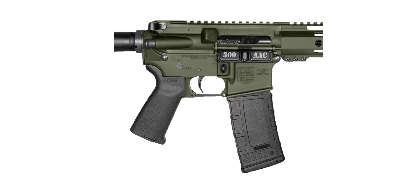 Diamondback Firearms Carbon DB15 Rifle ODG 300 AAC Blackout