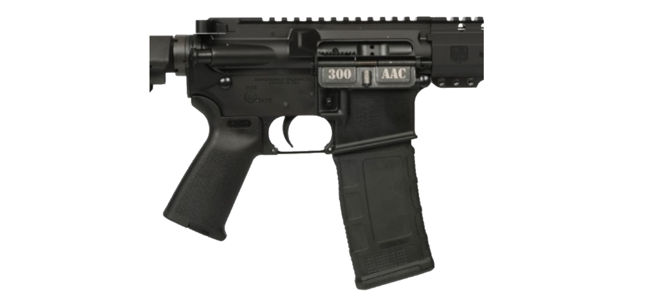 Diamondback Firearms Carbon DB15 8" Pistol Blk 300 AAC Blackout