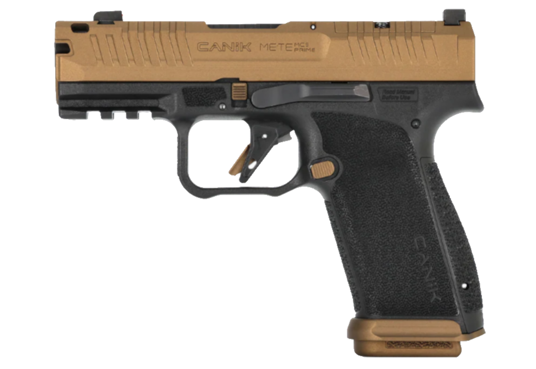 Canik Mete MC9 Prime 9mm Blk/Brz 17+1 Optics Ready Slide Cut