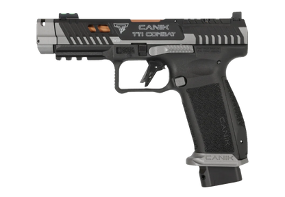 Canik TTI Combat 9mm Smoke 21+1 Optics Ready Slide Cut