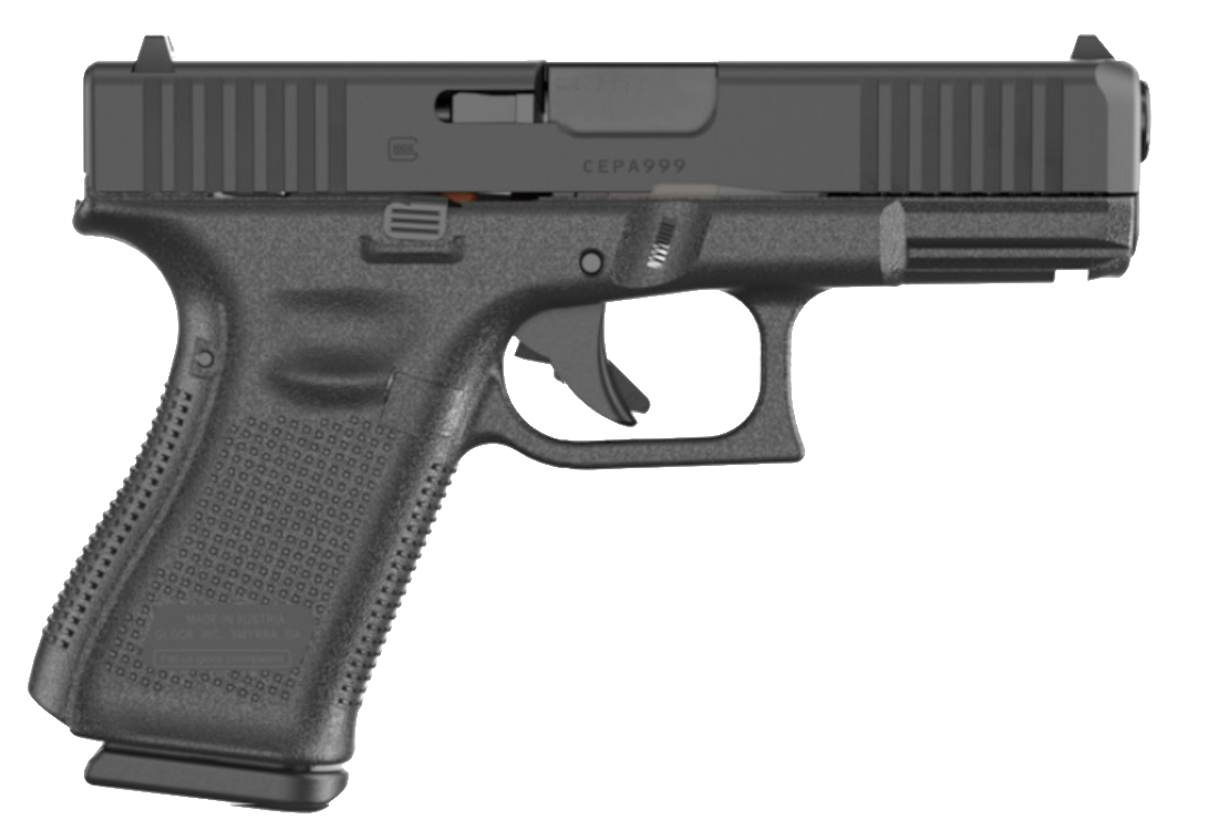 Glock G19 V 9mm 15+1 4.0" FS # 3-15Rd Mags| Front Serrations 9mm