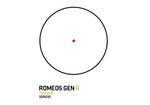 Sig Sauer Romeo 5 Gen II 1X20 Red Dot BLK | 1 MOA